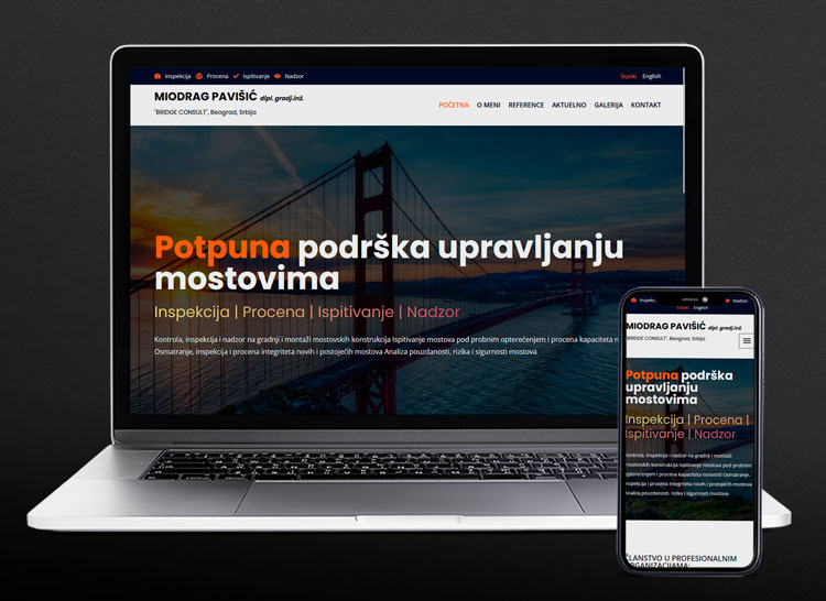 izrada web sajta klijent 2